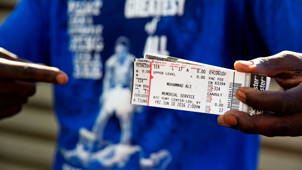 Muhammad Ali spokesman 'disgusted' by sale of memorial tickets